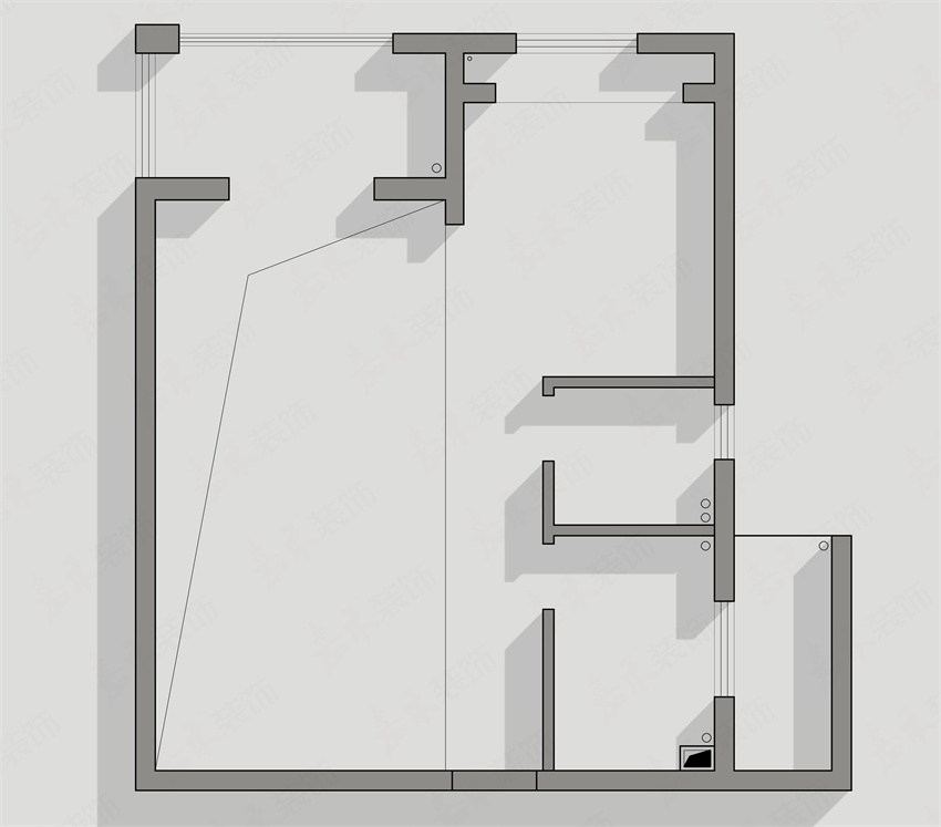 【嘉禾全案·122期】翡翠一品140㎡：极简小复式，去风格化的家。